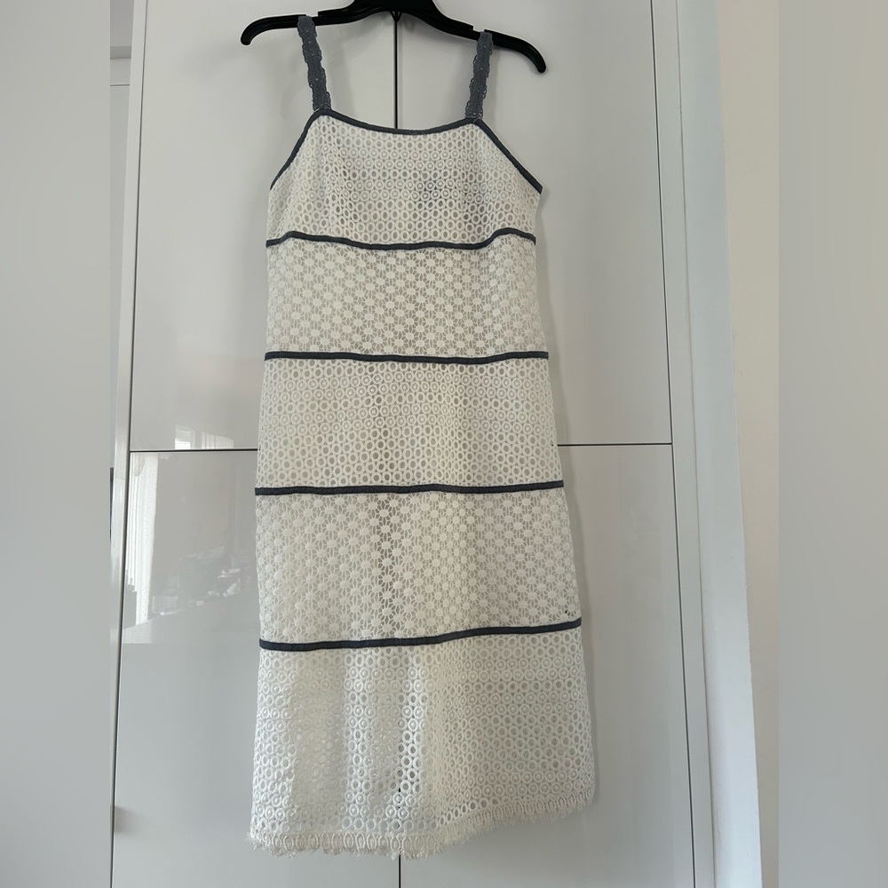 Elena Wang White Lace Dress in Size XS